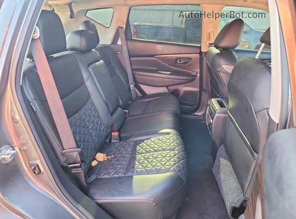 5N1AZ2DJ6PC107762 2023 NISSAN MURANO Charcoal უკანა სავარძლების ხედი