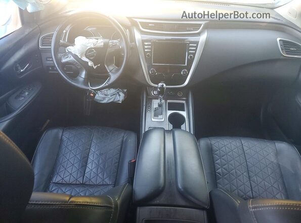 5N1AZ2DS5LN171752 2020 NISSAN MURANO White Առջևի վահանակի տեսք