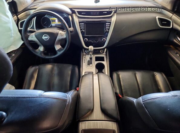 5N1AZ2MG2JN126258 2018 NISSAN MURANO Серый Вид панели приборов