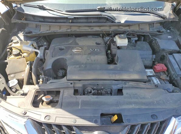 5N1AZ2MG5JN168973 2018 NISSAN MURANO Black ძრავის განყოფილების ხედი