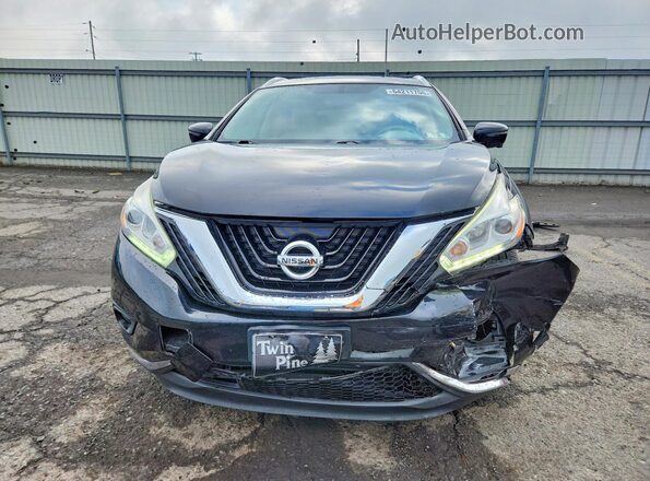 5N1AZ2MH0GN128253 2016 NISSAN MURANO Черный Вид спереди