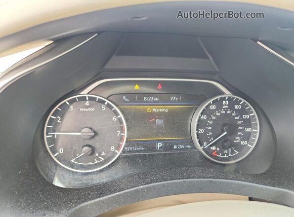 5N1AZ2MH0GN128253 2016 NISSAN MURANO Черный Вид щитка приборов