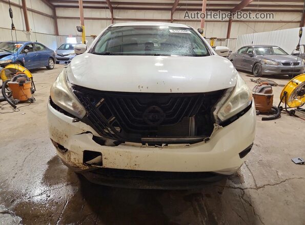 5N1AZ2MH0GN142301 2016 NISSAN MURANO White Front view
