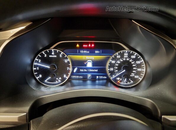 5N1AZ2MH0GN142301 2016 NISSAN MURANO White Instrument cluster view