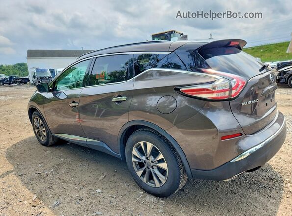 5N1AZ2MH0HN103998 2017 NISSAN MURANO Charcoal Trasero izquierdo