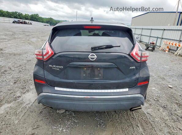 5N1AZ2MH0HN147161 2017 NISSAN MURANO Black Widok z tyłu