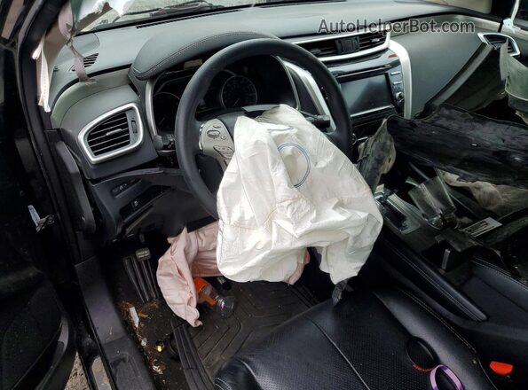 5N1AZ2MH0HN147161 2017 NISSAN MURANO Black Widok deski rozdzielczej