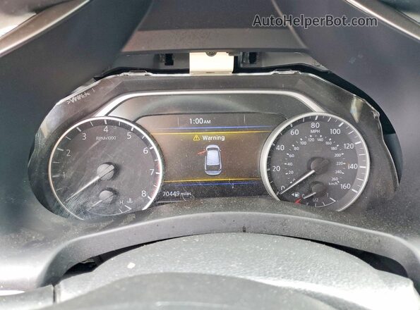 5N1AZ2MH0HN147161 2017 NISSAN MURANO Black Widok zestawu wskaźników