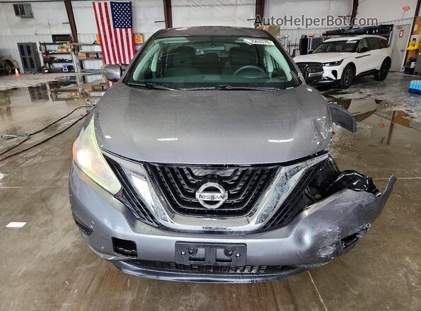 5N1AZ2MH0HN204409 2017 NISSAN MURANO Gray Դիմացի տեսք