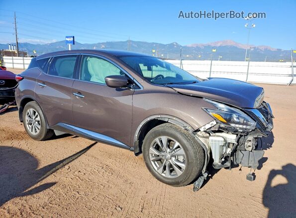 5N1AZ2MH0JN136151 2018 NISSAN MURANO Brown Delantero derecho