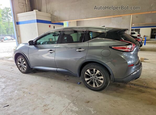 5N1AZ2MH1GN127936 2016 NISSAN MURANO Серый Задняя левая четверть