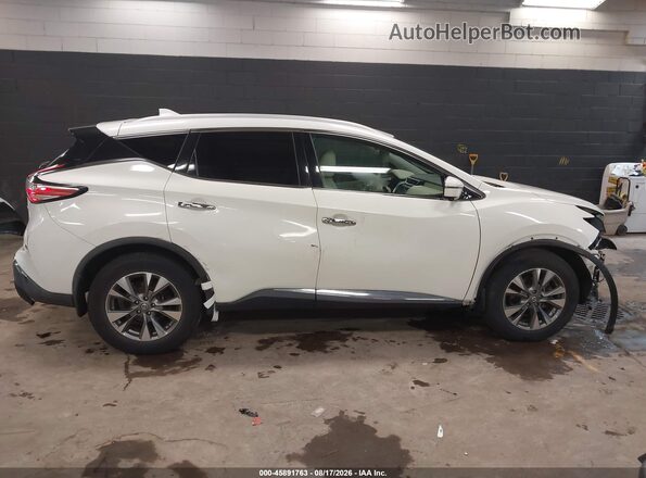 5N1AZ2MH1HN174319 2017 NISSAN MURANO White Панорамний вид салону 360°