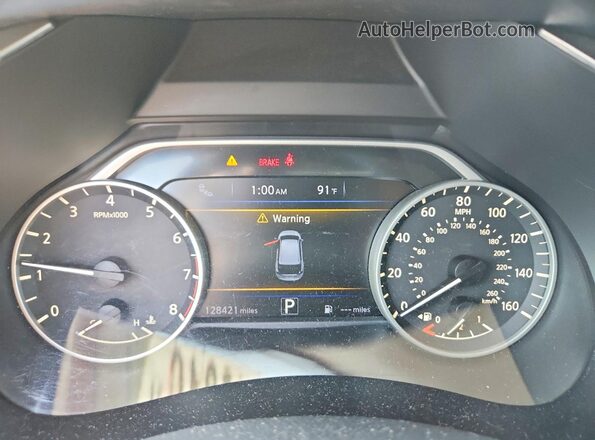 5N1AZ2MH1JN150995 2018 NISSAN MURANO Black Widok zestawu wskaźników