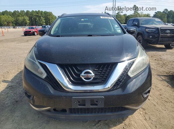 5N1AZ2MH1JN150995 2018 NISSAN MURANO Black Widok z przodu