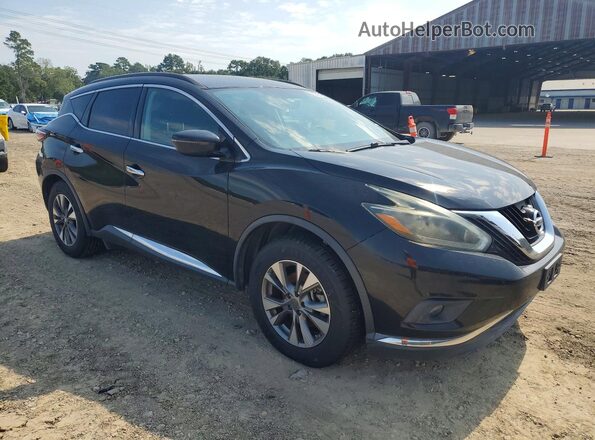 5N1AZ2MH1JN150995 2018 NISSAN MURANO Black Przód prawy