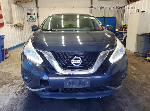 5N1AZ2MH2GN117478 2016 NISSAN MURANO Blue Vista frontal