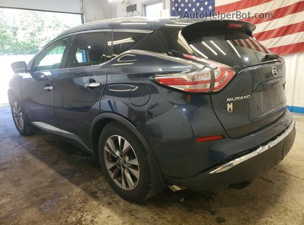 5N1AZ2MH2GN117478 2016 NISSAN MURANO Blue Trasero izquierdo
