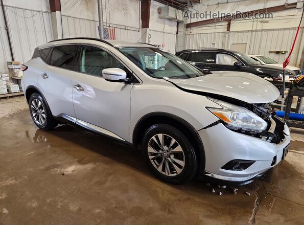 5N1AZ2MH2GN119070 2016 NISSAN MURANO Silver Передня права чверть