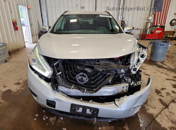 5N1AZ2MH2GN119070 2016 NISSAN MURANO Silver Вид спереду