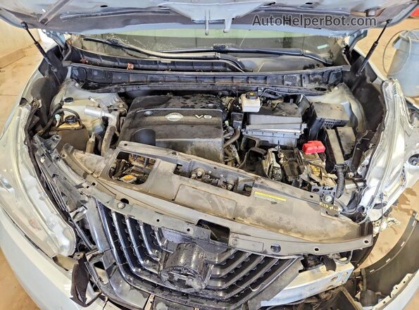 5N1AZ2MH2GN119070 2016 NISSAN MURANO Silver Вид підкапотного простору