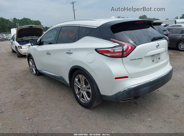 5N1AZ2MH2GN120980 2016 NISSAN MURANO White Tył lewy
