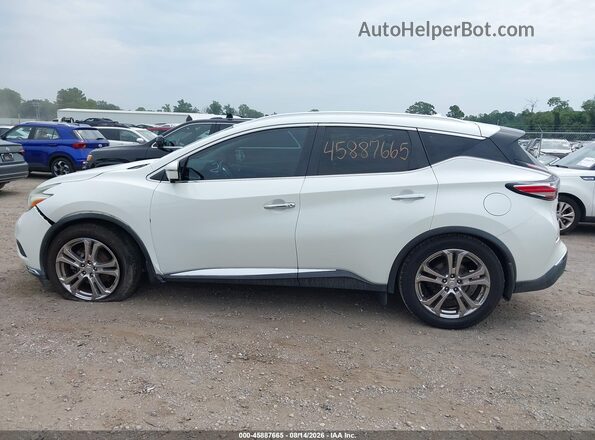 5N1AZ2MH2GN120980 2016 NISSAN MURANO White Widok wnętrza 360 stopni