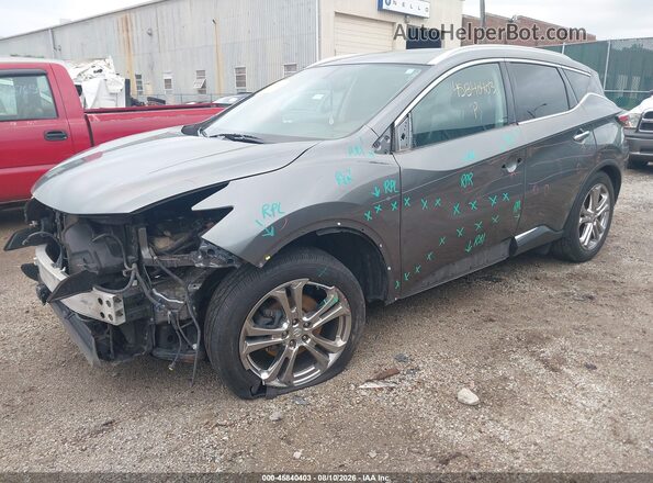 5N1AZ2MH2GN127072 2016 NISSAN MURANO Gray Vista tres cuartos delantera izquierda