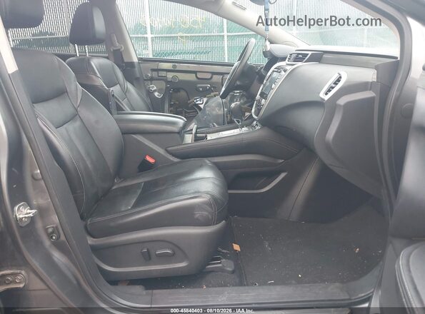 5N1AZ2MH2GN127072 2016 NISSAN MURANO Gray Vista interior delantera
