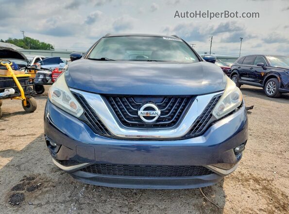 5N1AZ2MH2GN158550 2016 NISSAN MURANO Blue წინა ხედი