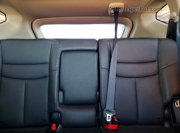 5N1AZ2MH2GN160041 2016 NISSAN MURANO Red Հետևի նստատեղերի տեսք
