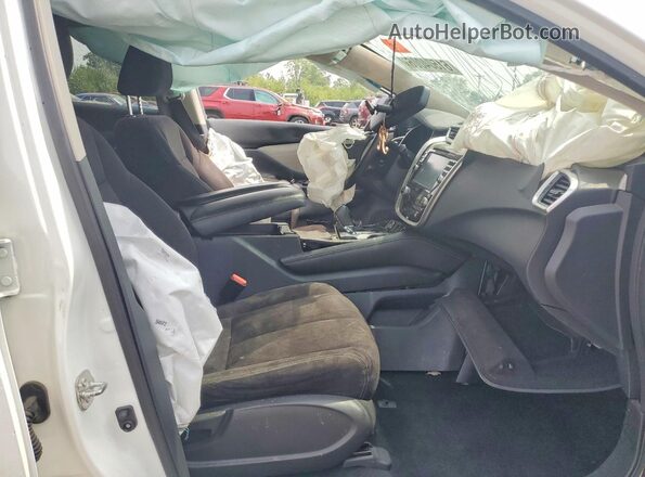 5N1AZ2MH2HN192165 2017 NISSAN MURANO White Вид салону спереду