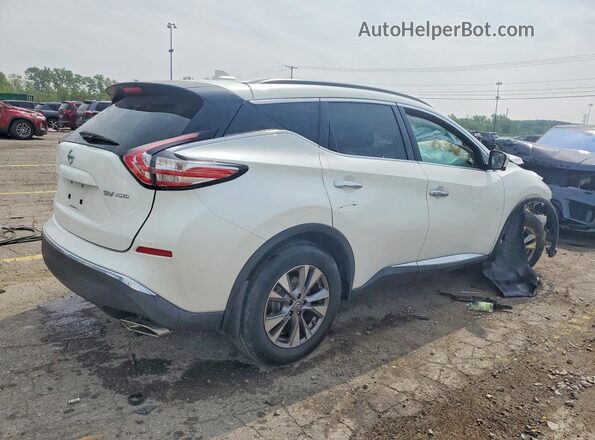 5N1AZ2MH2HN192165 2017 NISSAN MURANO White Задня права чверть