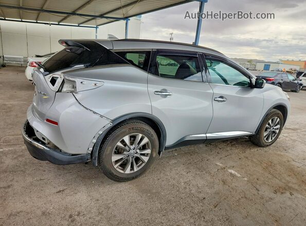5N1AZ2MH2JN161472 2018 NISSAN MURANO Silver Հետևի աջ