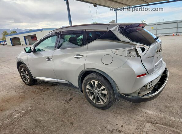5N1AZ2MH2JN161472 2018 NISSAN MURANO Silver Հետևի ձախ