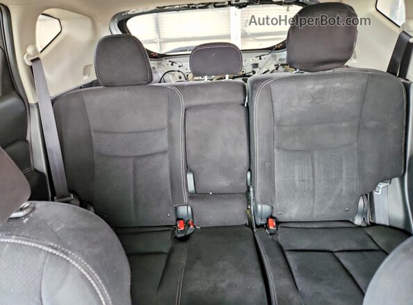 5N1AZ2MH2JN161472 2018 NISSAN MURANO Silver Հետևի նստատեղերի տեսք