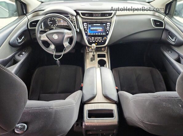 5N1AZ2MH2JN161472 2018 NISSAN MURANO Silver Առջևի վահանակի տեսք