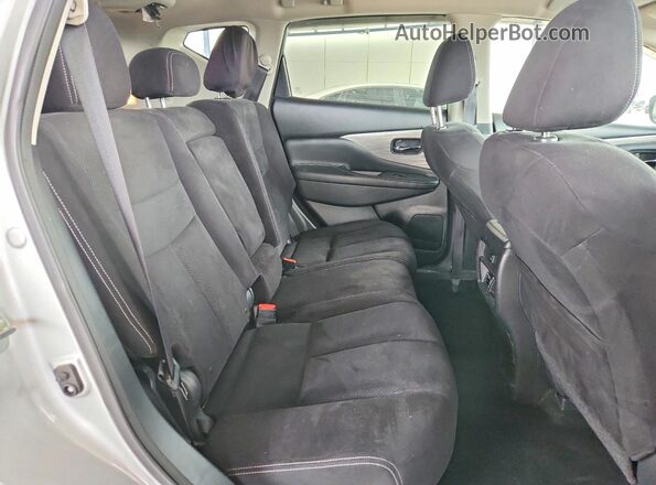 5N1AZ2MH2JN161472 2018 NISSAN MURANO Silver Սալոնի հետևի տեսք