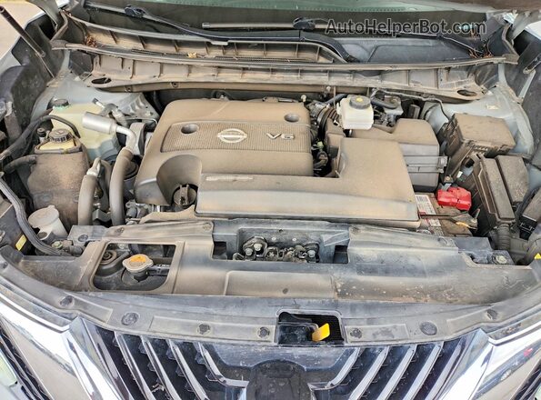 5N1AZ2MH2JN161472 2018 NISSAN MURANO Silver Շարժիչի բաժամունքի տեսք