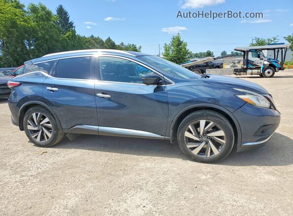 5N1AZ2MH3GN140106 2016 NISSAN MURANO Blue წინა მარჯვენა