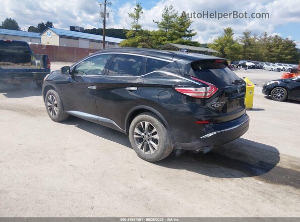 5N1AZ2MH3HN119533 2017 NISSAN MURANO Black Tył lewy