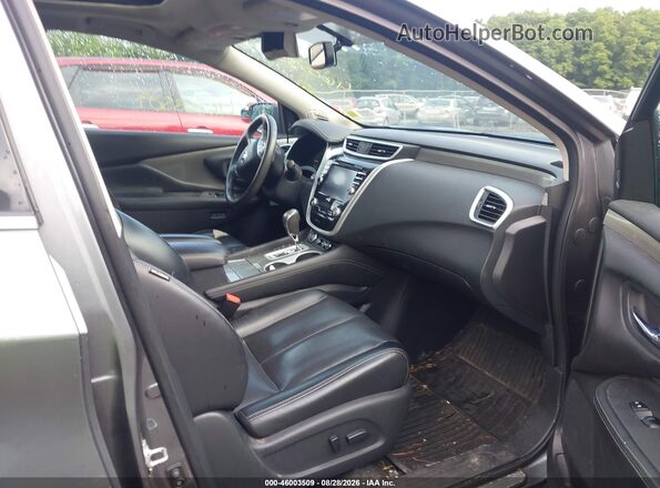 5N1AZ2MH3HN149213 2017 NISSAN MURANO Gray წინა სალონის ხედი