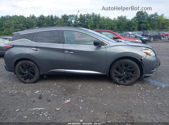5N1AZ2MH3HN149213 2017 NISSAN MURANO Gray უკანა სალონის ხედი