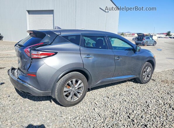 5N1AZ2MH3HN166707 2017 NISSAN MURANO Charcoal Trasero derecho
