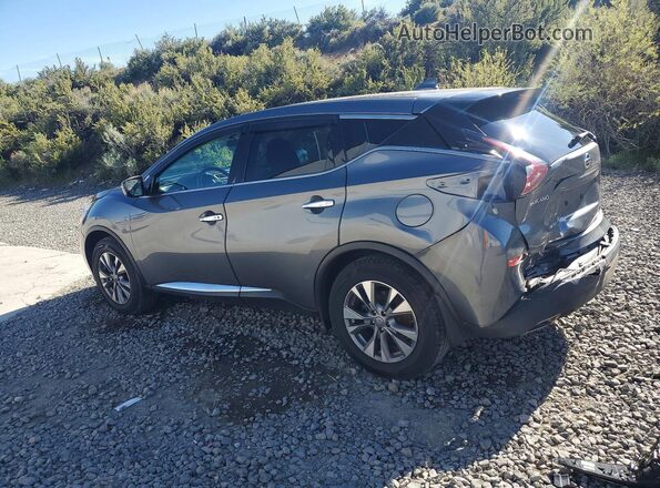 5N1AZ2MH3HN166707 2017 NISSAN MURANO Charcoal Trasero izquierdo