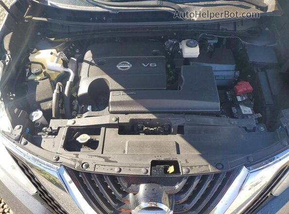 5N1AZ2MH3HN166707 2017 NISSAN MURANO Charcoal Vista del compartimento del motor