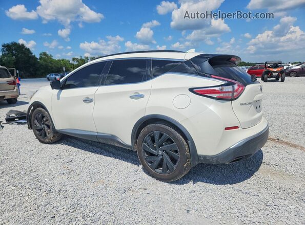 5N1AZ2MH3HN169297 2017 NISSAN MURANO Белый Задняя левая четверть