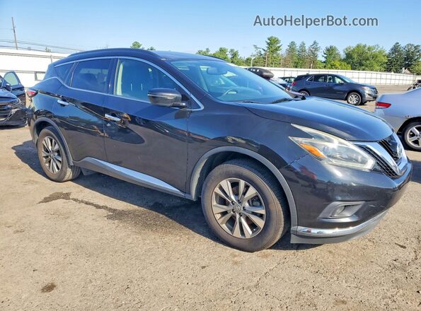 5N1AZ2MH3JN150335 2018 NISSAN MURANO Black Przód prawy