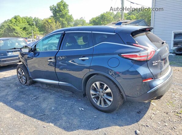 5N1AZ2MH3JN190396 2018 NISSAN MURANO Blue Tył lewy