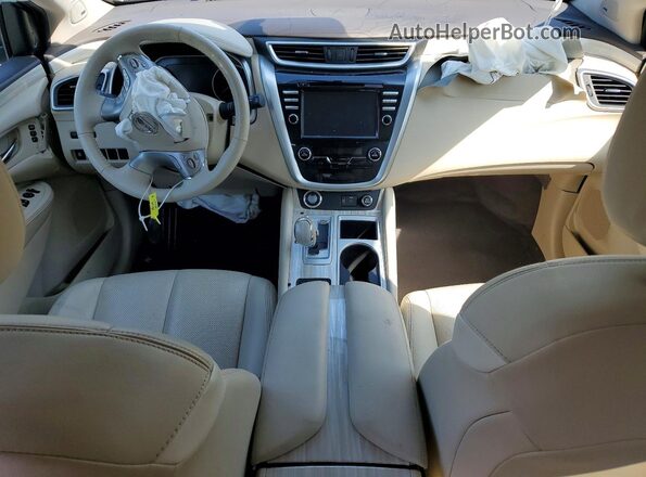 5N1AZ2MH3JN190396 2018 NISSAN MURANO Blue Widok deski rozdzielczej