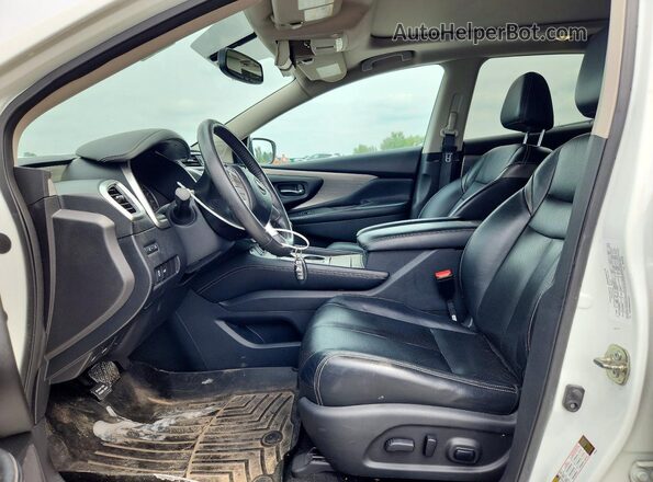 5N1AZ2MH4GN149574 2016 NISSAN MURANO White Vista interior delantera